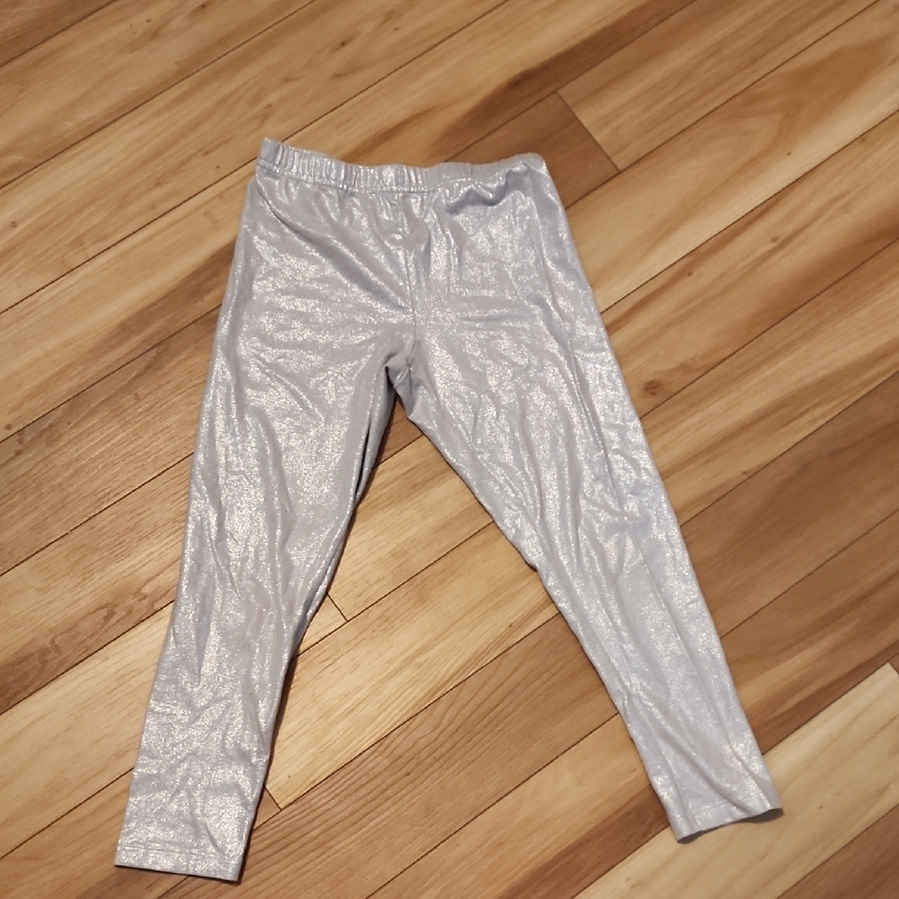 Kids Silver Leggings